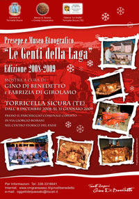 Il manifesto del presepe Le genti della Laga
